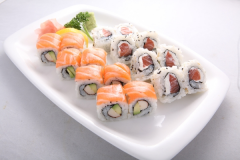 MC4 8 maki cheese, 8 maki royal saumon avocat